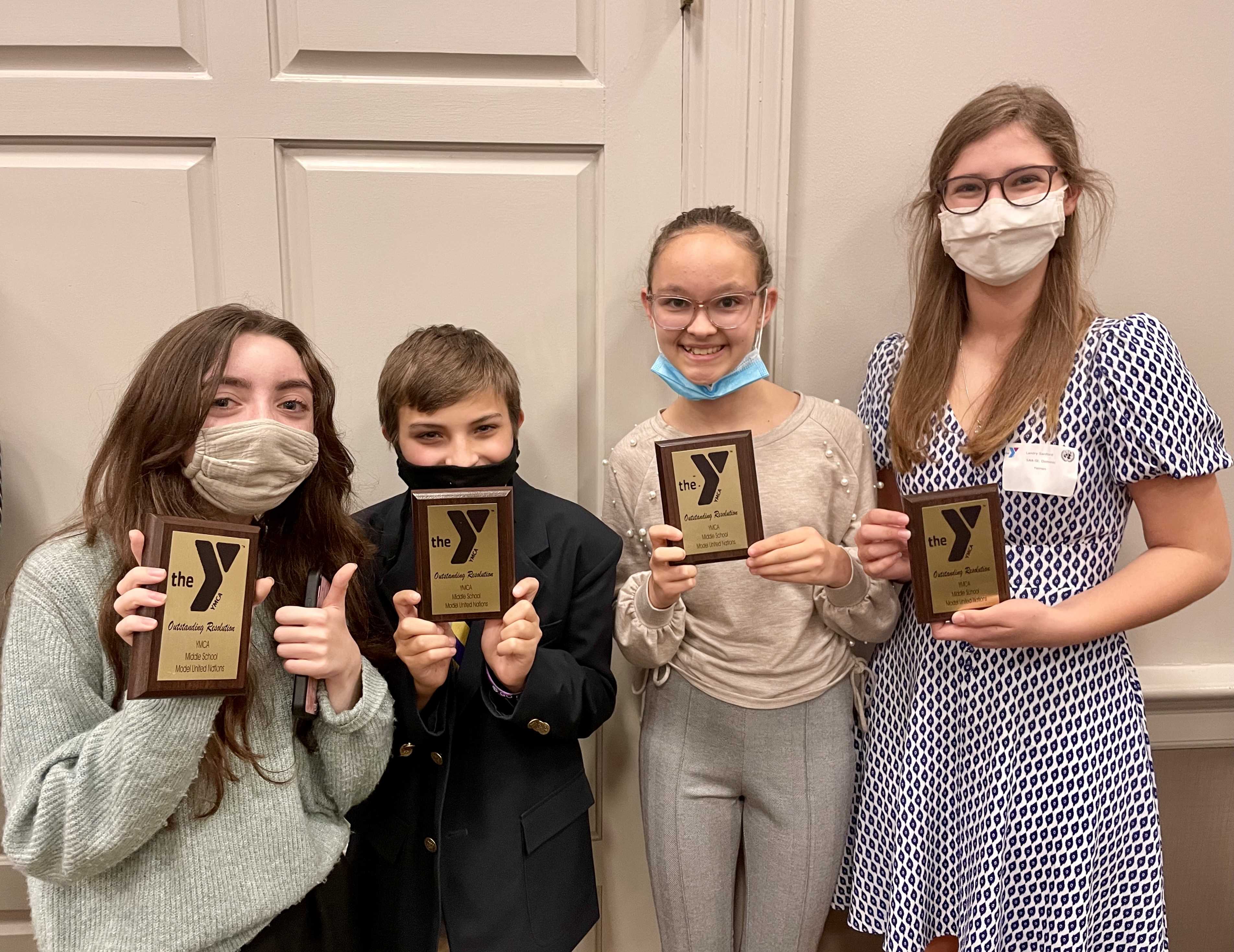 SAA-SDS Junior High Students Excel at Model UN Conference