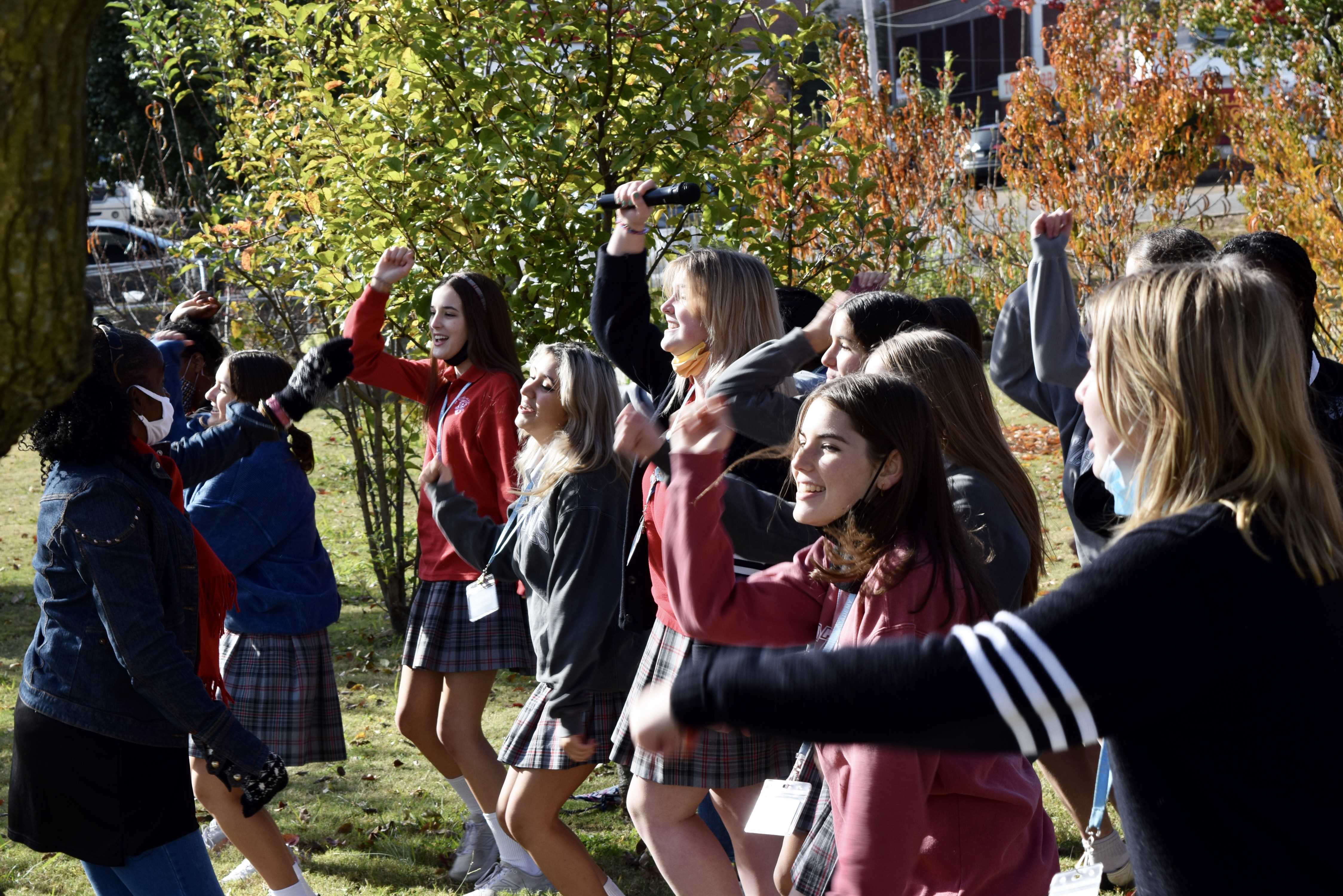 St. Agnes Theatre Department Spreads the Love