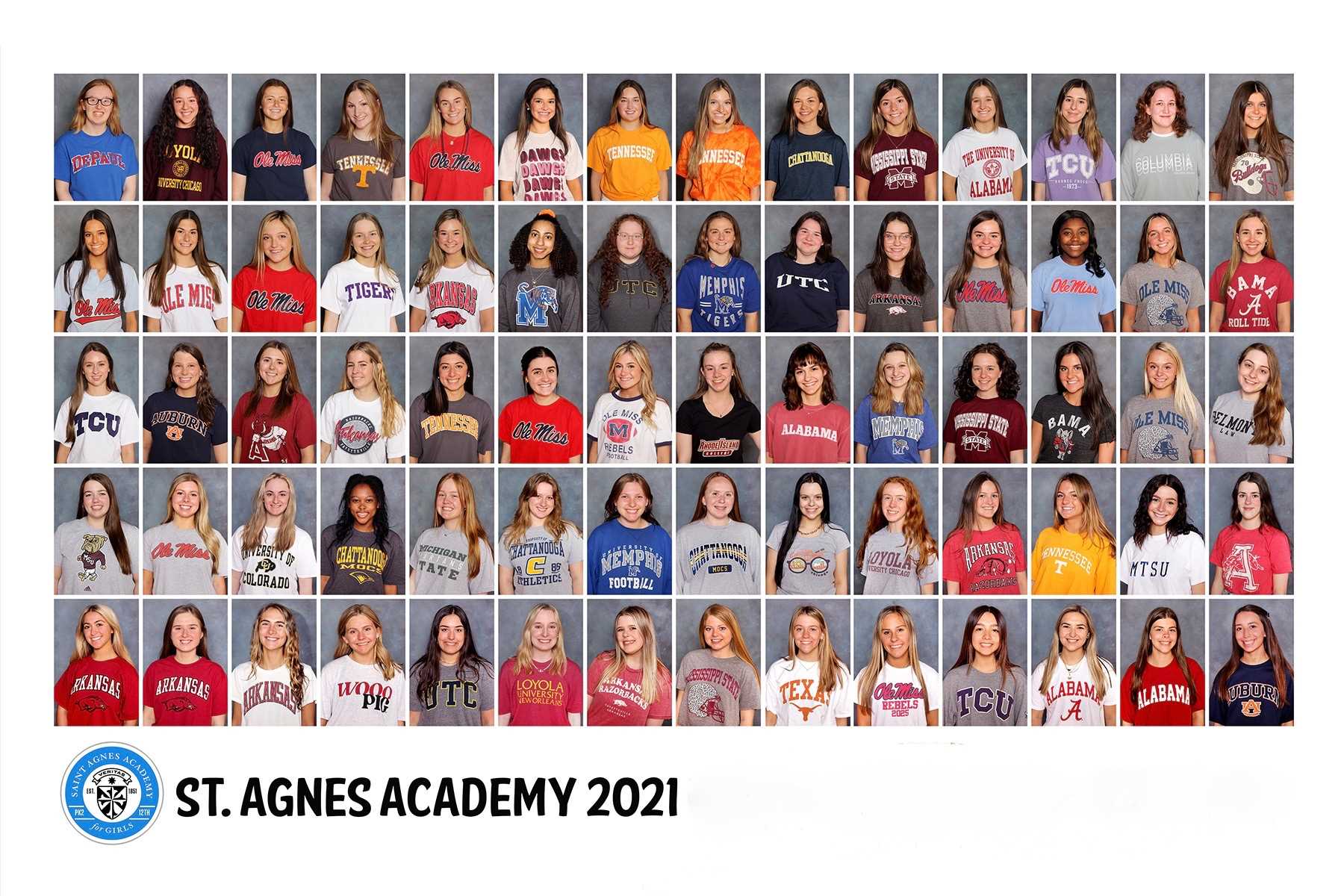 Celebrating Class of 2021 College Acceptances