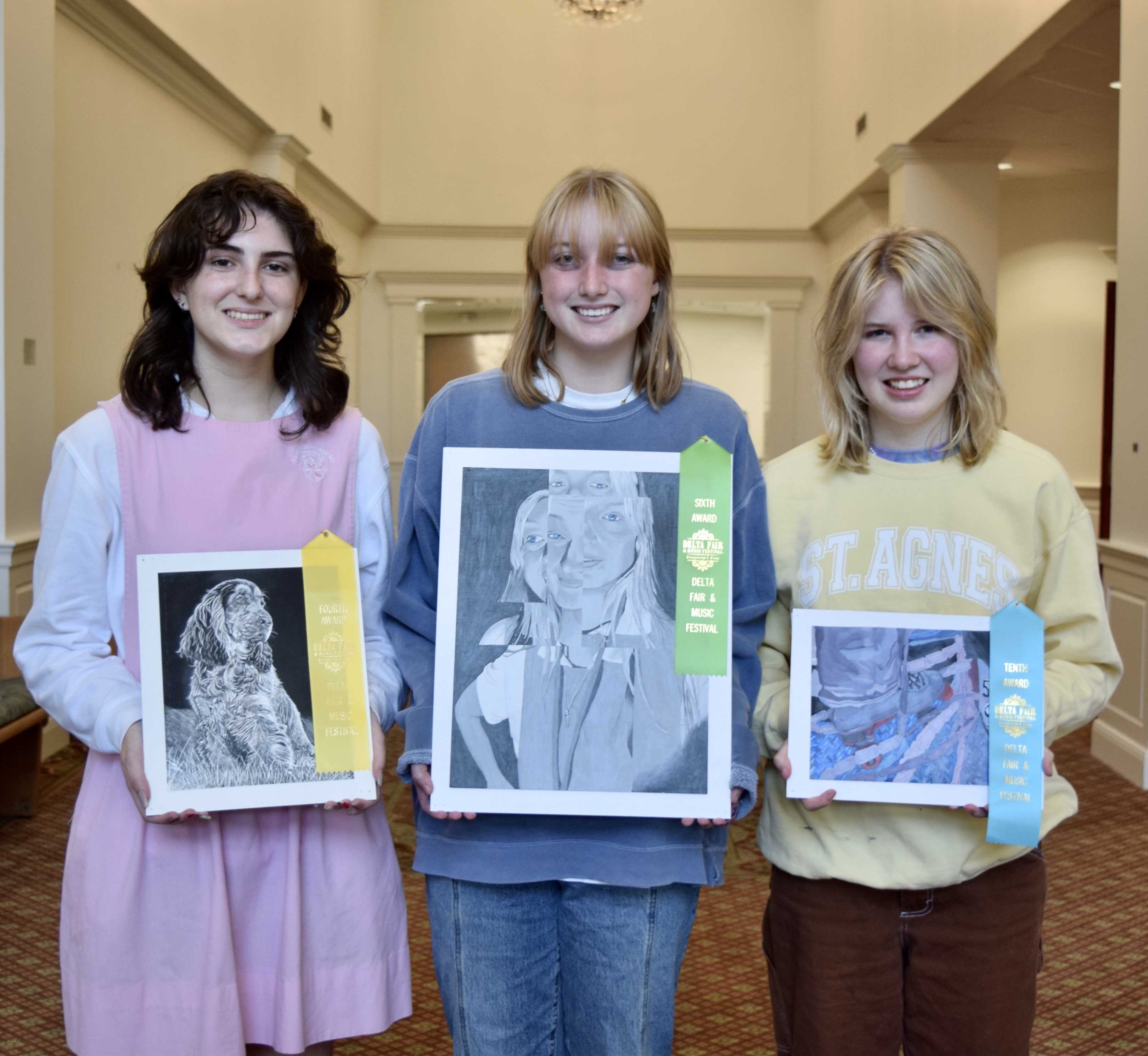 Art Students Win at Delta Fair Competition