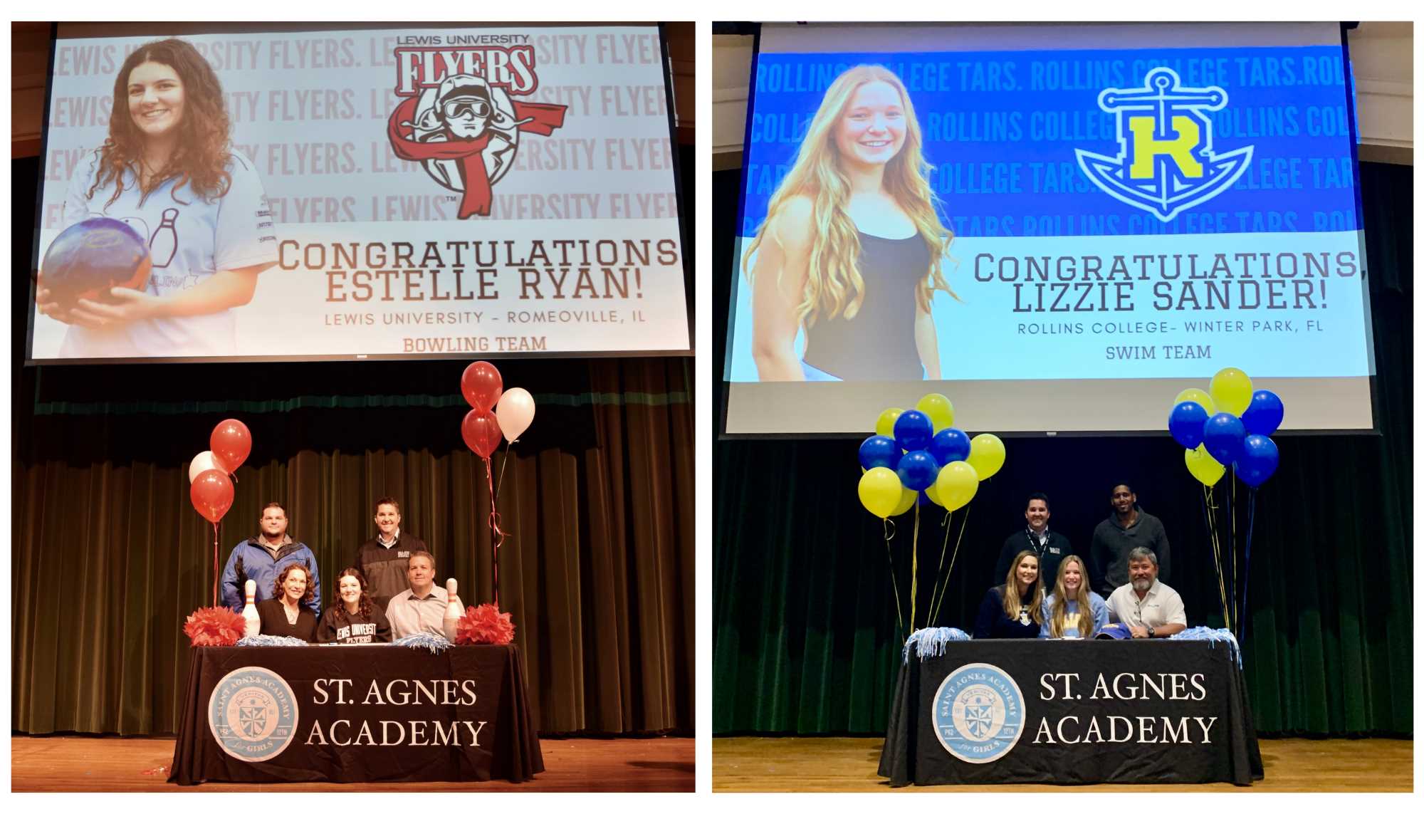 Two Stars Sign to Pursue Sports in College