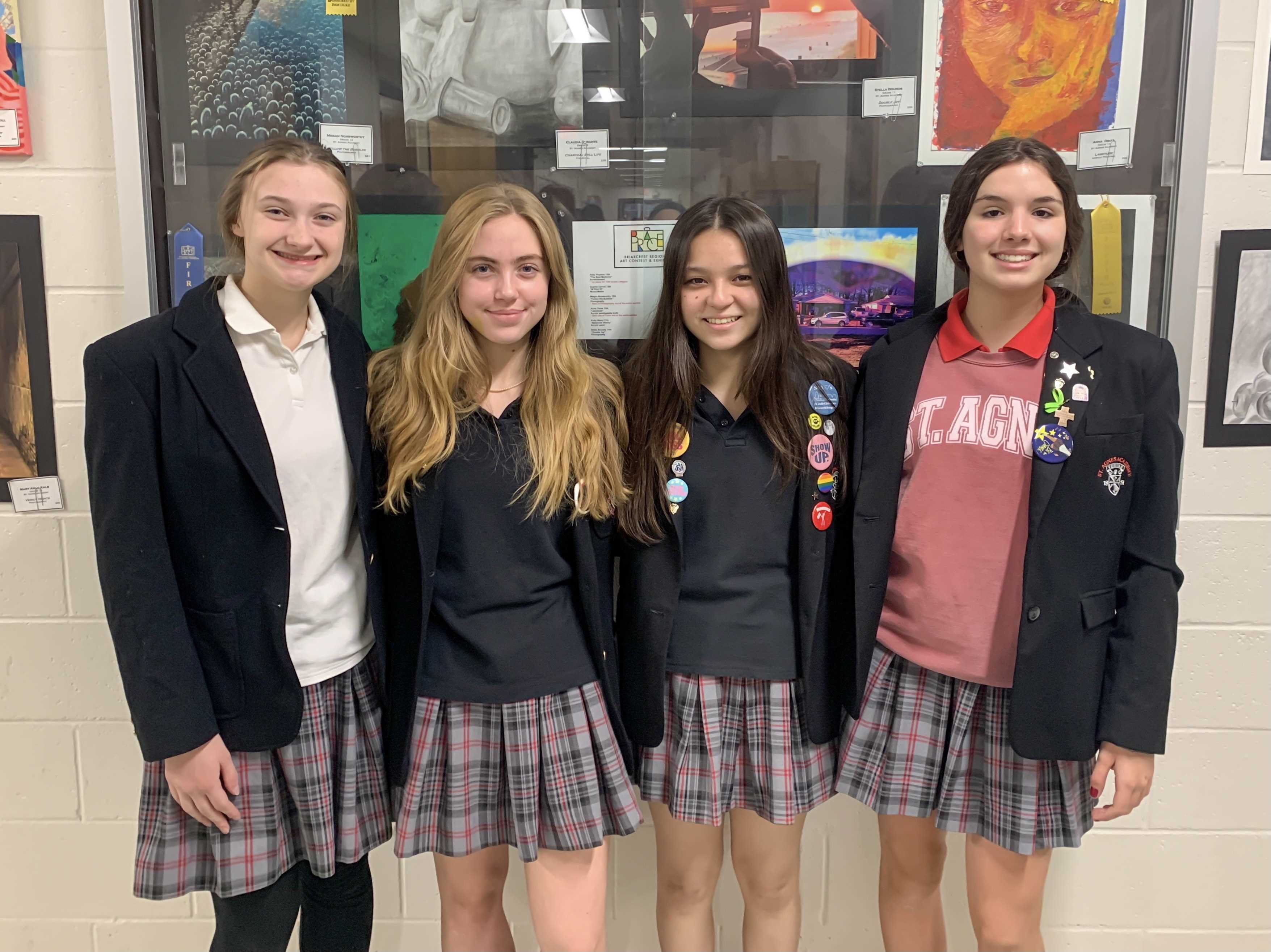 St. Agnes Upper School Artists Win at Recent Competition