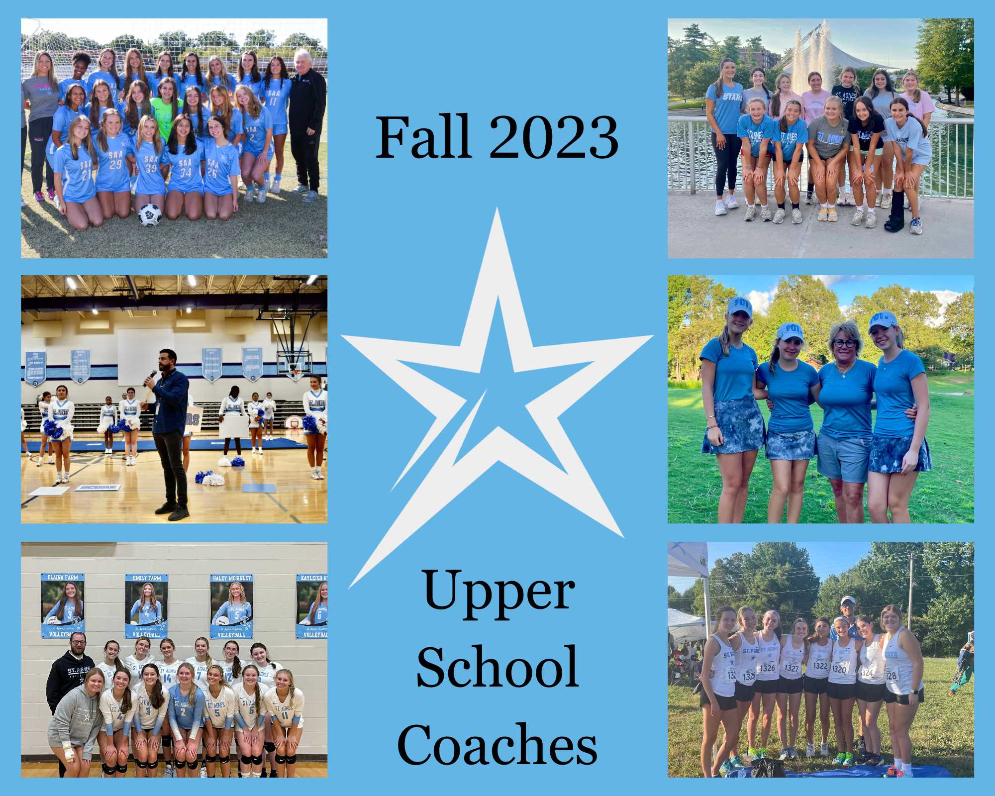 Meet the SAA Upper School Fall Sports Coaches