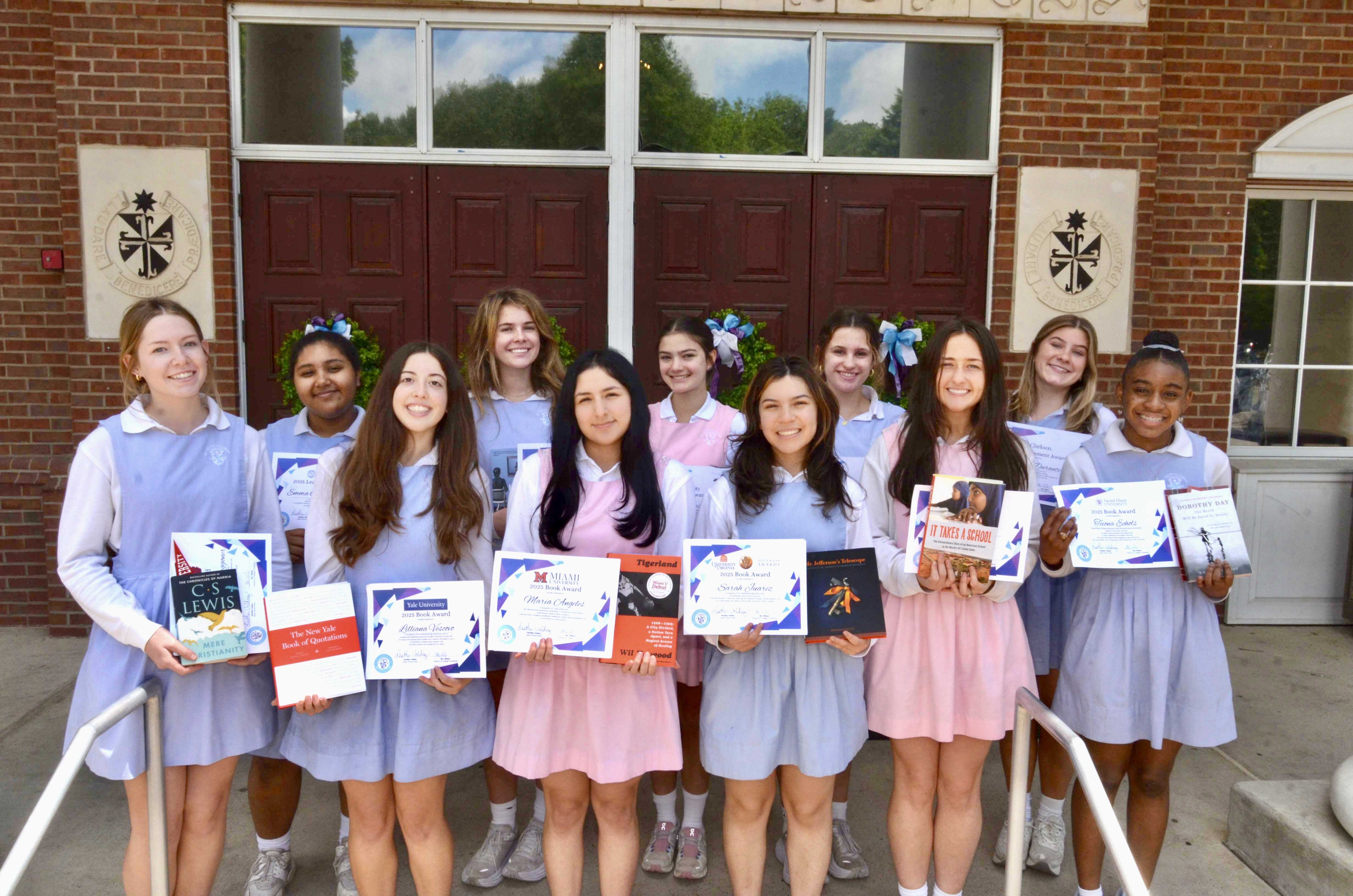 Twelve Students Receive Book Awards
