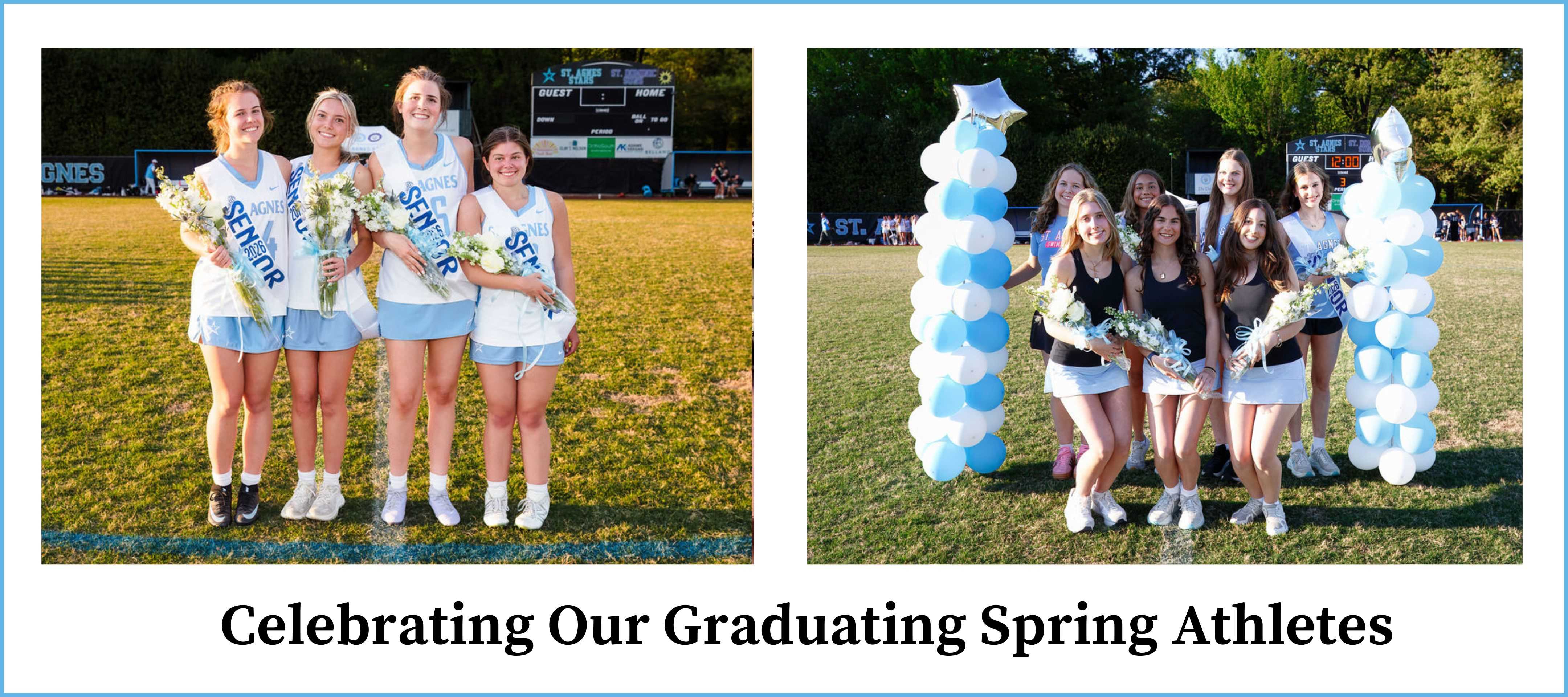 Celebrating Our Graduating Spring Athletes