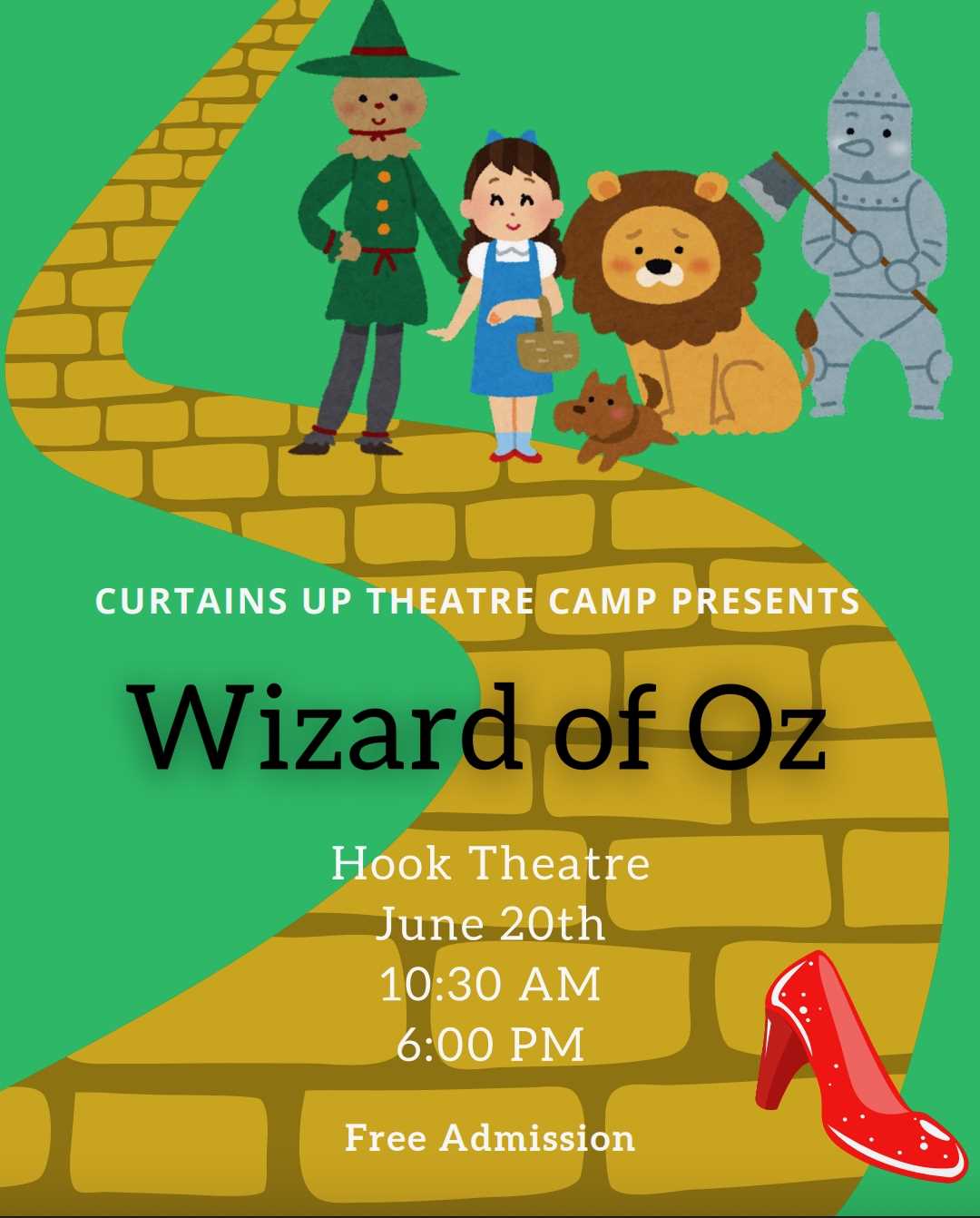 Curtains Up on The Wizard of Oz!