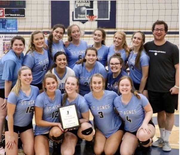 St. Agnes Volleyball Wins River City Classic in Dominant Style