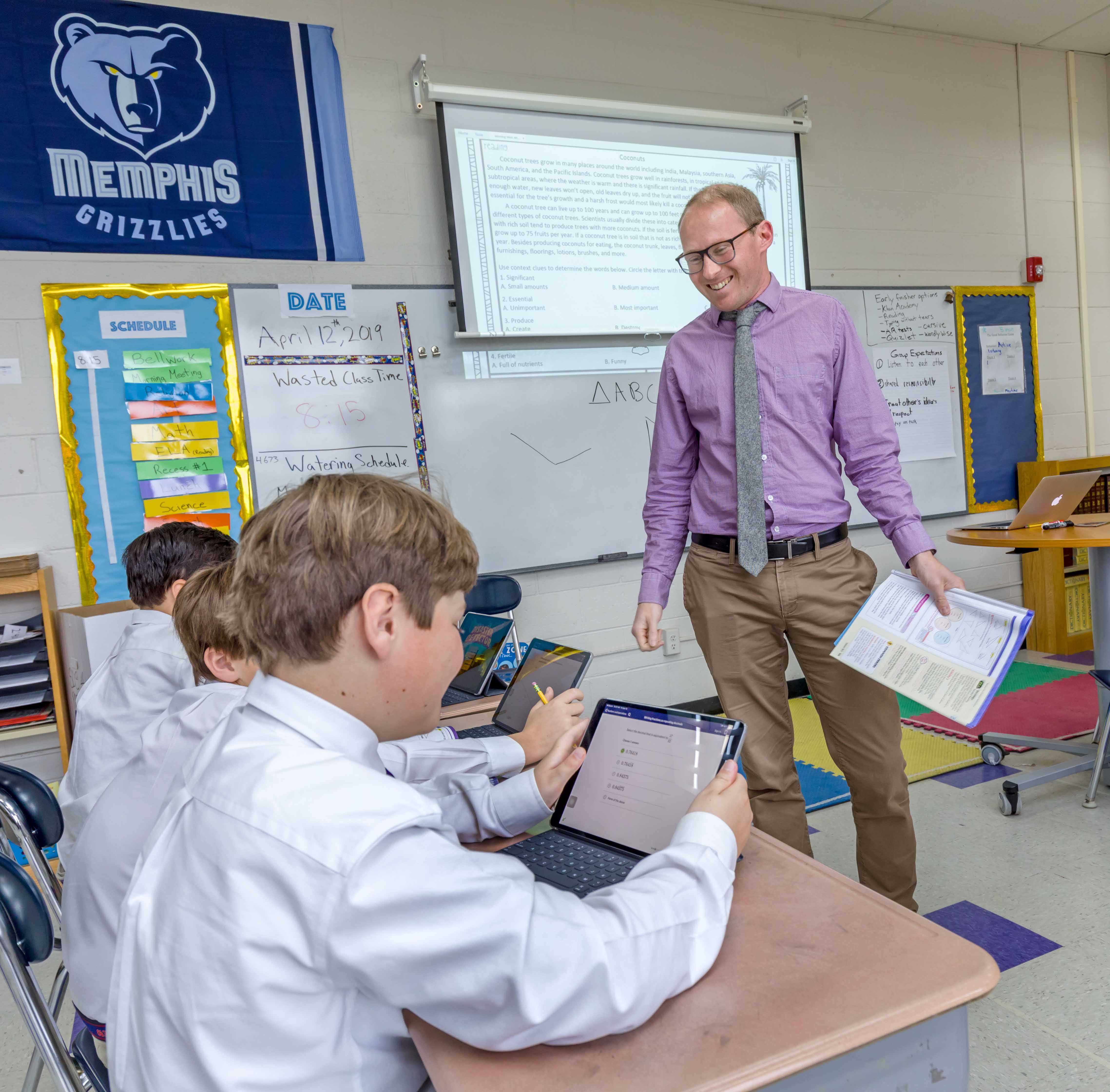 Profile: Marshall Ogier, SDS 4th Grade Teacher